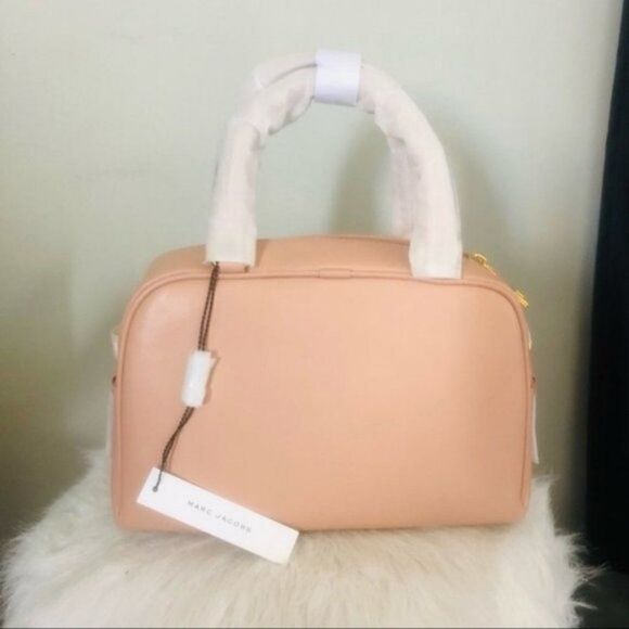 Marc Jacobs Voyager Leather‎ Mini Satchel, Luxury Italian Leather, Pink, NWT - Picture 13 of 16